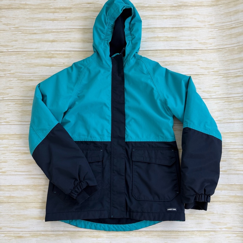 Lands’ End Girls Squall Waterproof Winter Jacket